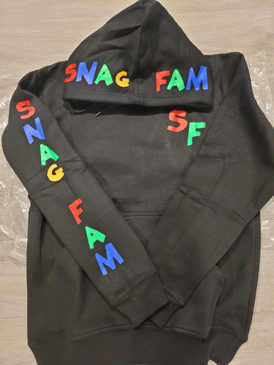 Snag Fam Hoodie Black