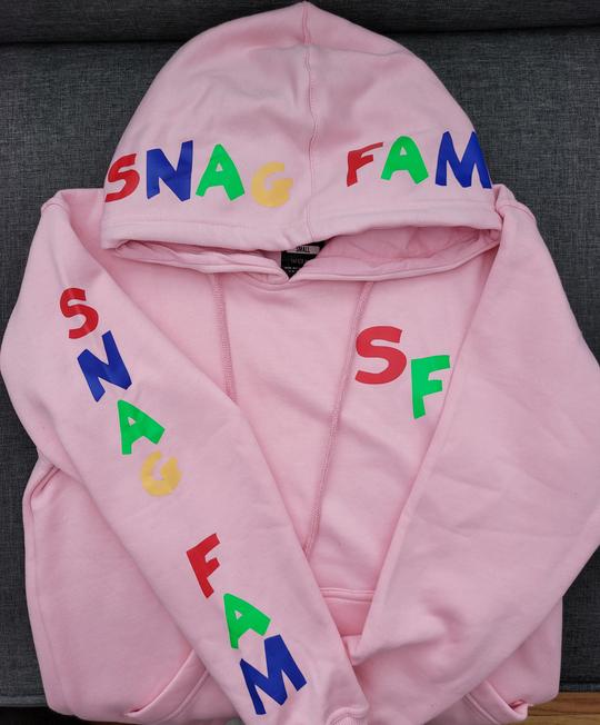 Snag Fam Hoodie Pink